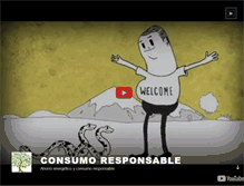 Tablet Screenshot of consumogustoresponsable.org.es